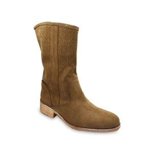 Bota alta velour