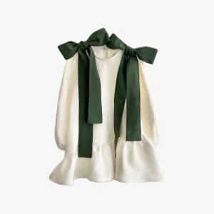 Vestido | Juliette laços verdes